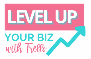 level up your biz with trello logo
